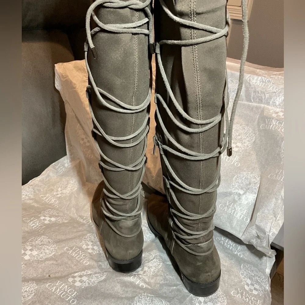 Vince Camuto Parle Suede over the knee boots